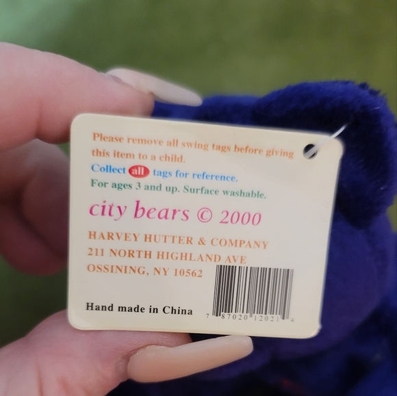 City Bears San Francisco City Golden Gate Bridge Bear Stuffed Plush Toy 7" NWT - Picture 5 of 8